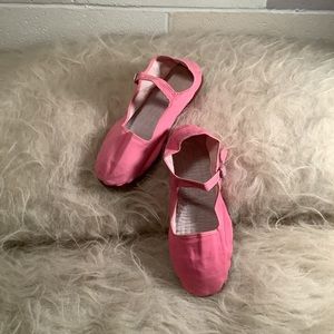 Pink Cotton China Slippers